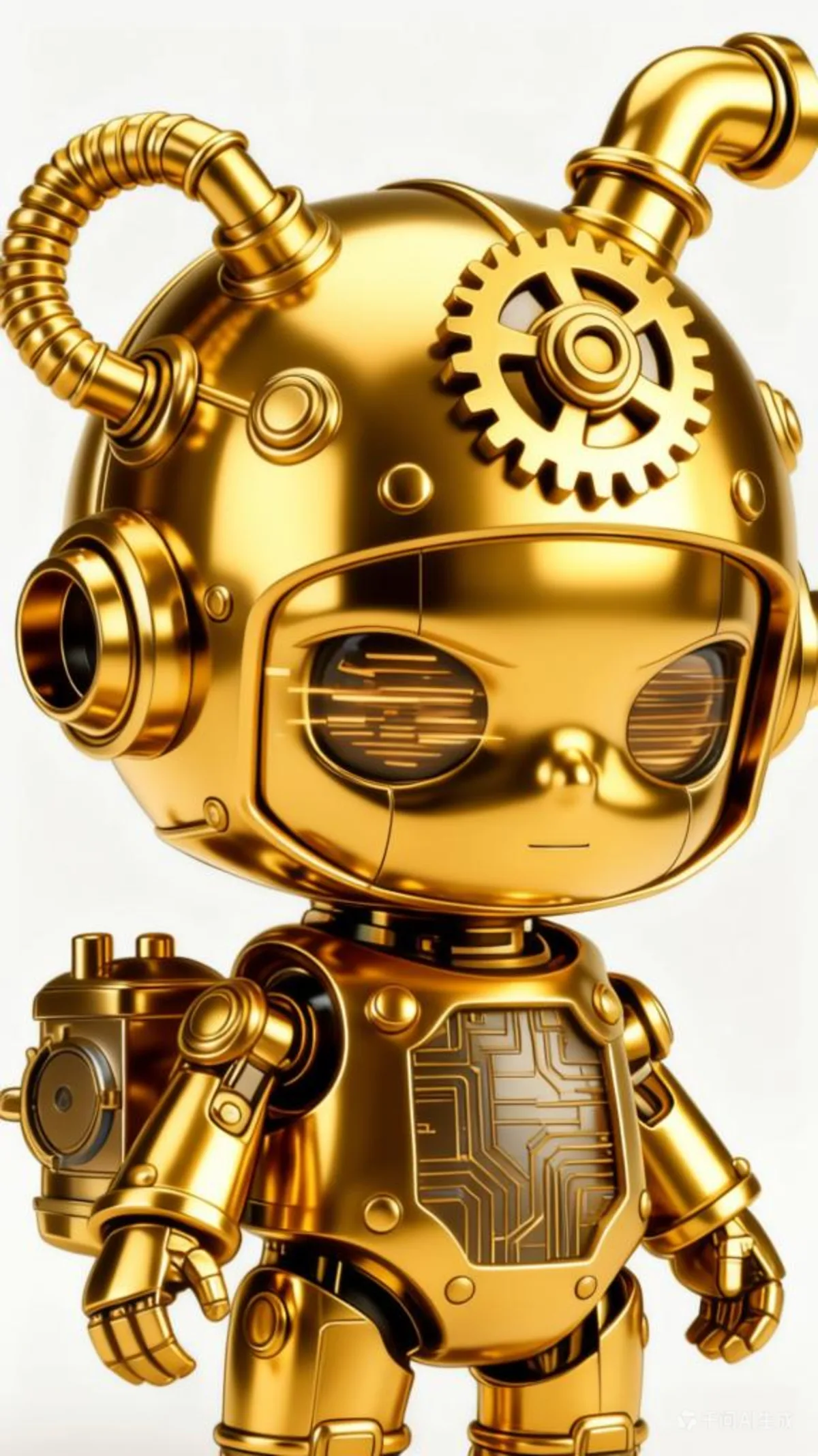 RUST-BABY art toy render 13