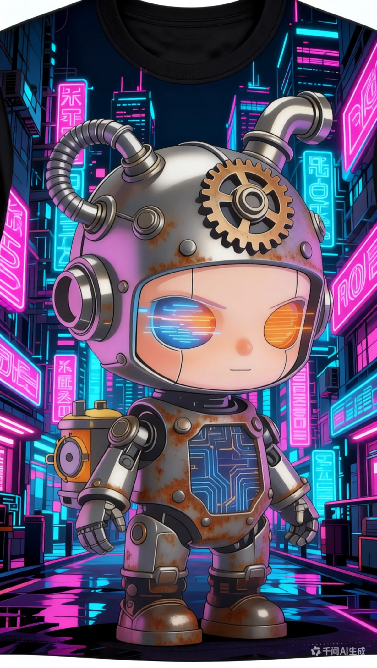RUST-BABY art toy render 14